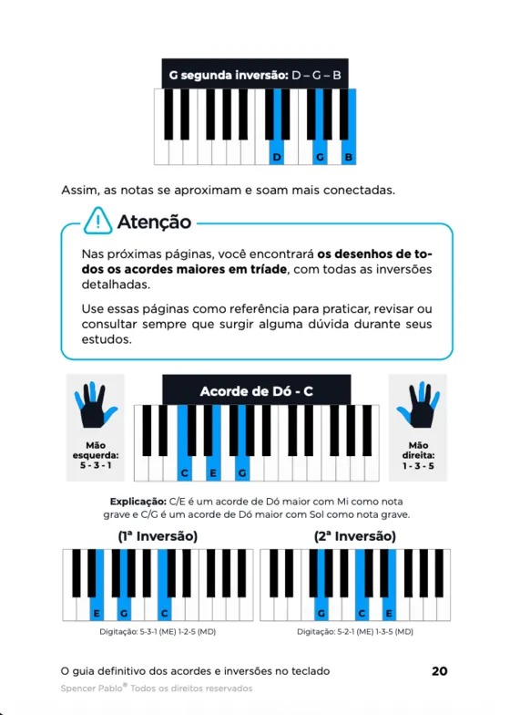 Acorde de Dó — C