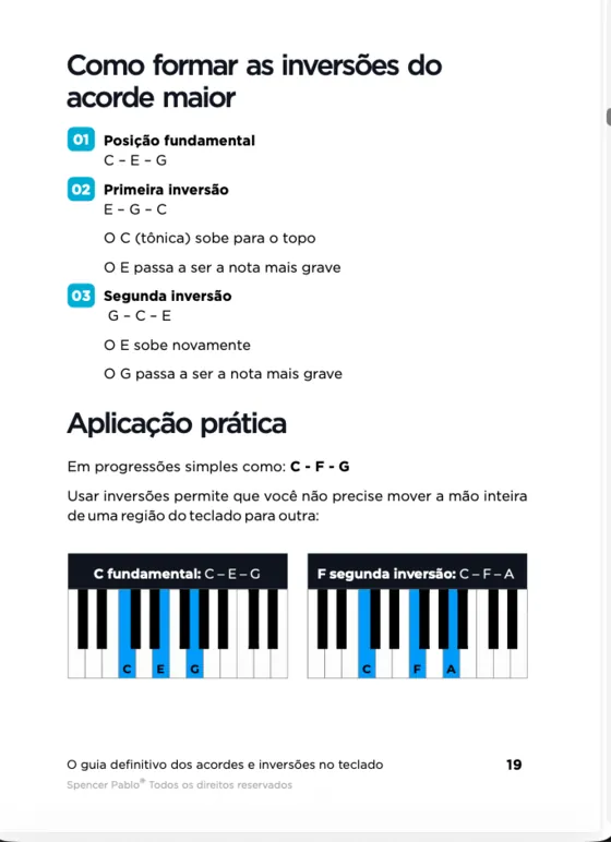 Como formar inversões